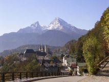Der Watzmann ist das Wahrzeichen von Berchtesgaden
